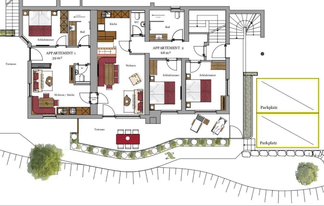 Appartements Rosengarten Söll Eksteriør billede